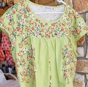 Summer cap sleeve top